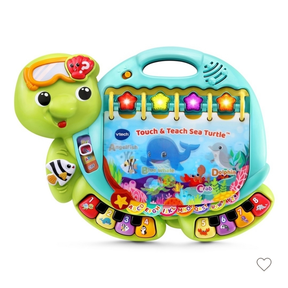 VTech Touch&Teach Sea Turtle Learning Toy